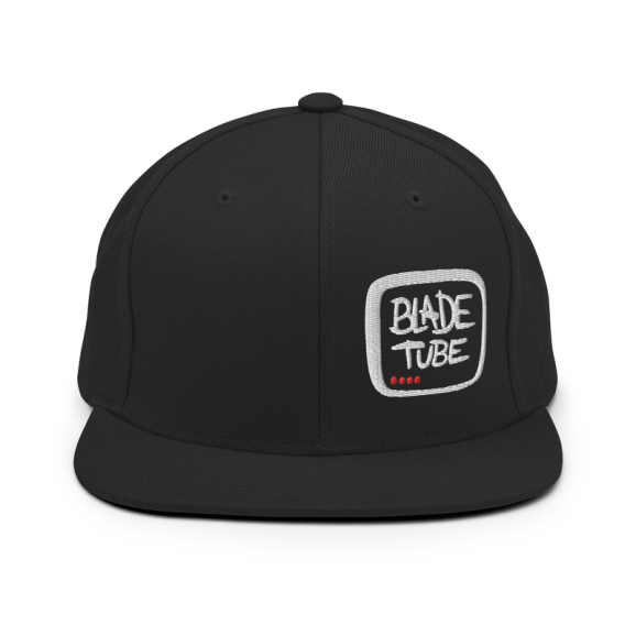 Imagem de BladeTube - Black Snapback Hat TV Logo