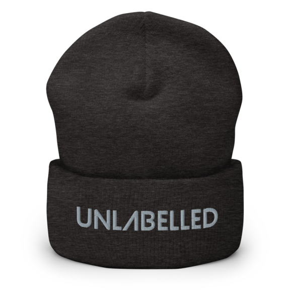 Imagem de Unlabelled - Dark Grey Cuffed Beanie v2