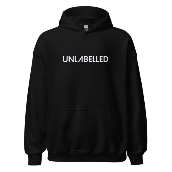 Imagen de Unlabelled - Black Unisex Hoodie