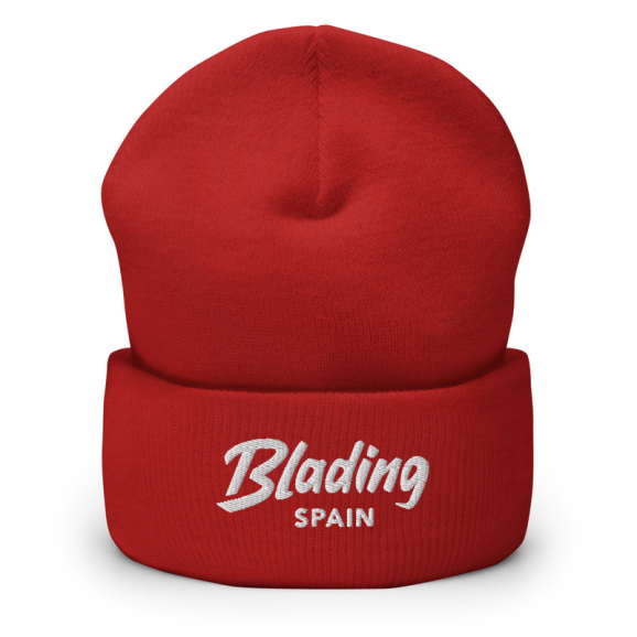 Imagem de Blading Spain - Red Cuffed Beanie