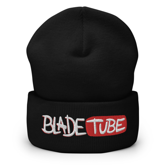 Imagem de BladeTube - Black Cuffed Beanie