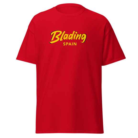 Imagem de Blading Spain - Red/Gold Unisex classic tee