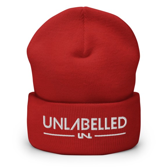 Imagem de Unlabelled - Red Cuffed Beanie