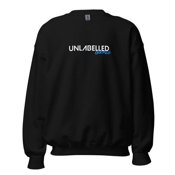 Imagen de Unlabelled Girls - Black Unisex Sweatshirt